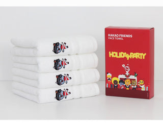 [Kakao friends] Daily Face Wash towel Christmas edition 100% cotton 洗面細毛巾 聖誕節