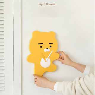 April Shower Point Wall Clock