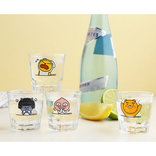 Korean Liquor Soju Mini Shot Glasses Cup 4P Set